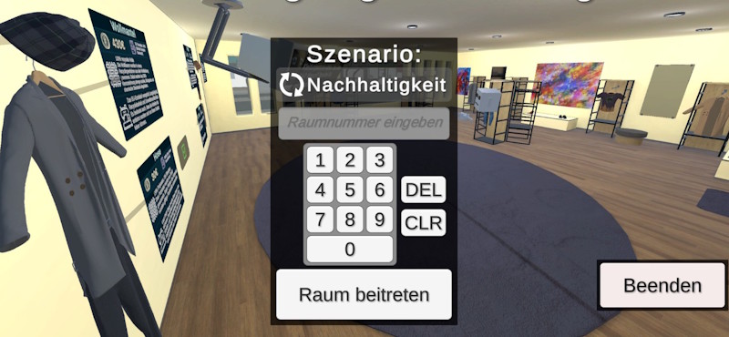 Scene Selection Menu
